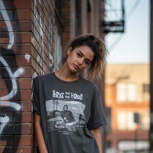 Mad Engine Boyz N The Hood Graphic T-Shirt size X-Large